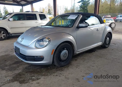 2012 Volkswagen Beetle из США, поврежденный, VIN 3VW5P7AT5CM800312